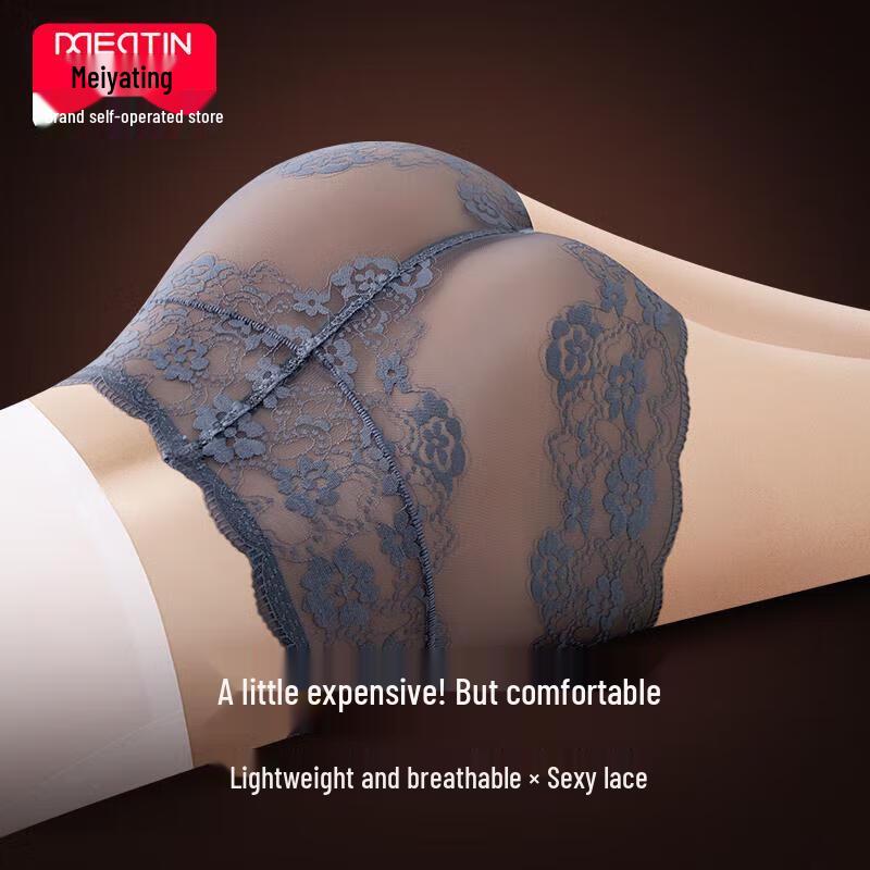 

Mei Ya Ting Women s Lace High-Waist Briefs 3-Pack M