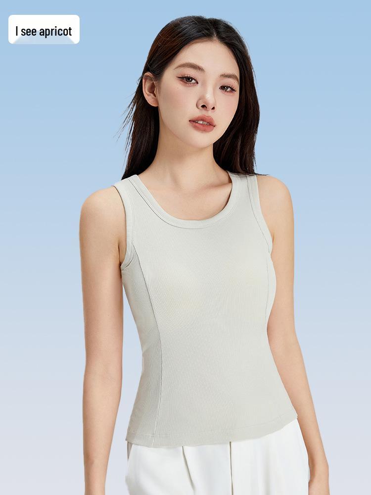 

Women s Slimming Cool-Feel Padded Camisole Vest with Concealing Underarm Design XL