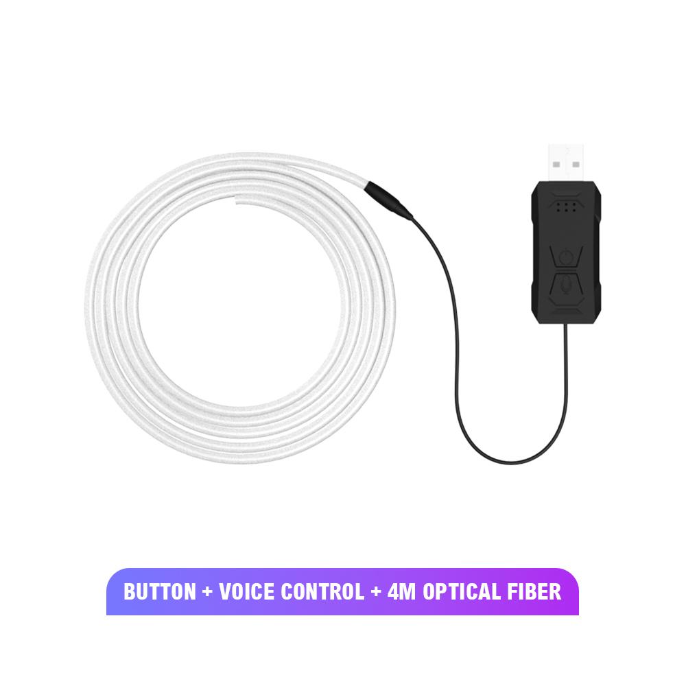 Vehicle-mounted LED Central Control Instrument Panel Fiber Optic, Automotive Decoration Ambient Light Lamp, Atmosphere Light