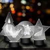 Heart Acrylic Sheet Clear Cast Plexiglass Panel Thick Plastic Glass Board for LED Light Base Signs DIY Display Projects Craft