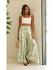 2025 European & American Spring/Summer Women's Loose Wide-Leg Casual Fashion Long Pants