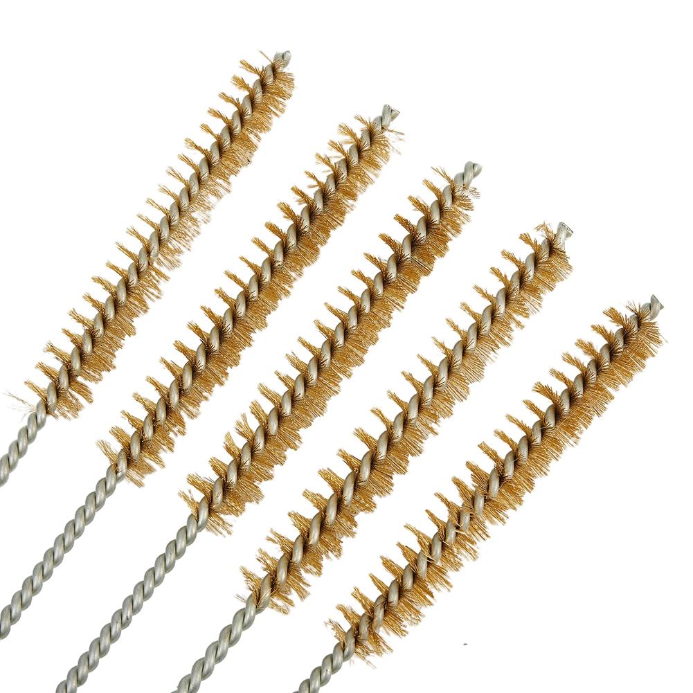 Tube 5pcs Pipe Brushes Wire 10-30mm Cleaner Cleaning Cylinder