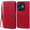 For Infinix Smart 8 / Smart 8 Pro Case Wallet Leather Flip Cover For Infinix Smart 8 Case 8 Plus X6525 X6525D X6525B Phone Cover