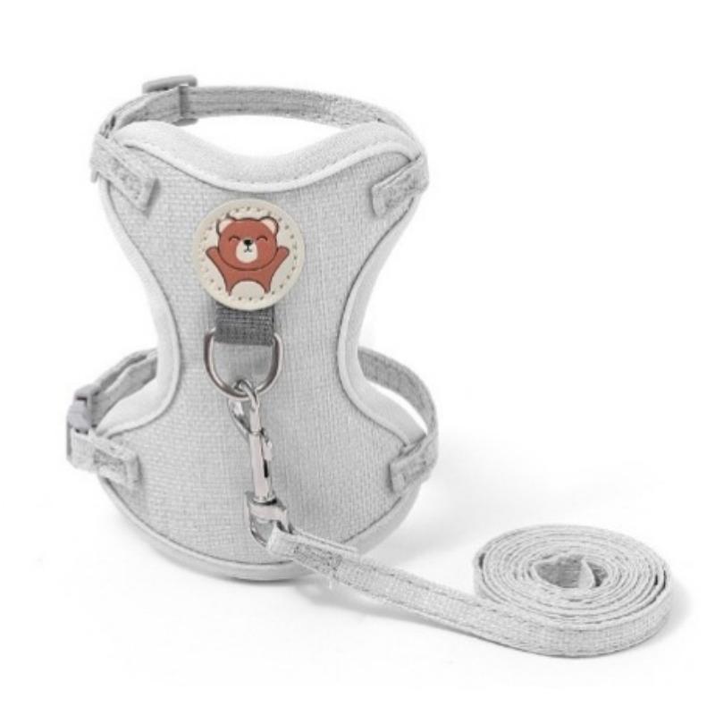 Pet Chest and Back Strap Vest Type Cat Leash, Small and Medium-sized Dog Anti-escape Dog Leash, Telescopic