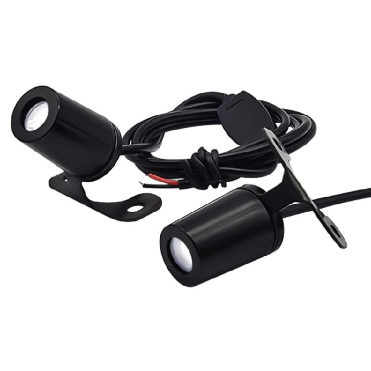 Motorcycle Angels Wing Projection Light Kit 2Pcs Angels Wing Door Lighting Courtesy Projector Waterproof