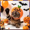 BEAUTY PLAYER Halloween Pet Costume Pumpkin Hat Transformation Photo Prop Party Cats Puppies