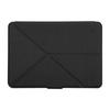 Protective Case Deformed Cross Pattern EBook Reader PU Leather Cover for Kindle Paperwhite1 2 3(Black )