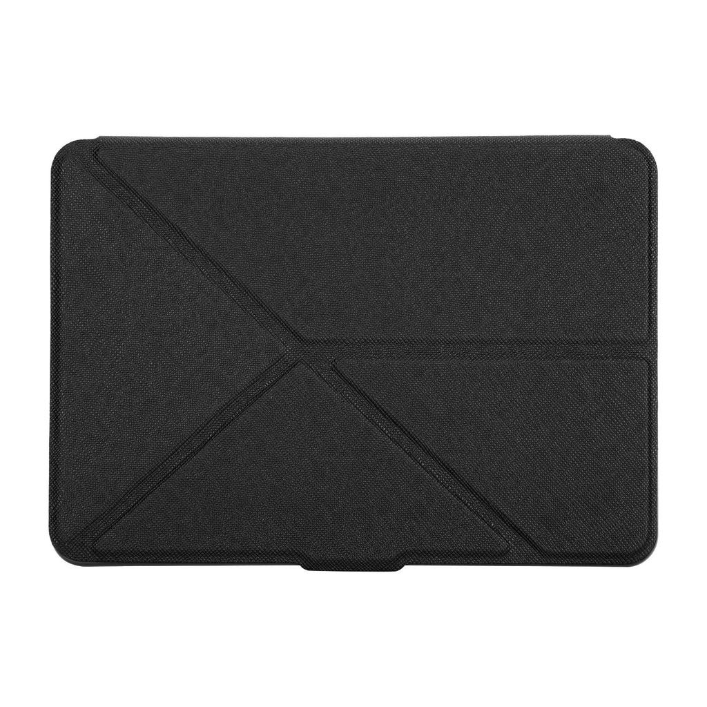 Protective Case Deformed Cross Pattern EBook Reader PU Leather Cover for Kindle Paperwhite1 2 3(Black )