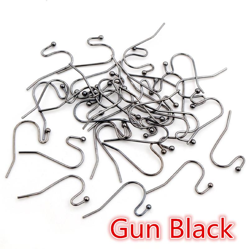 100pcs DIY Earring Hooks Findings 21x16mm Metal DIY Jewelry Making Accessories Brass Hook Earwire Earrings
