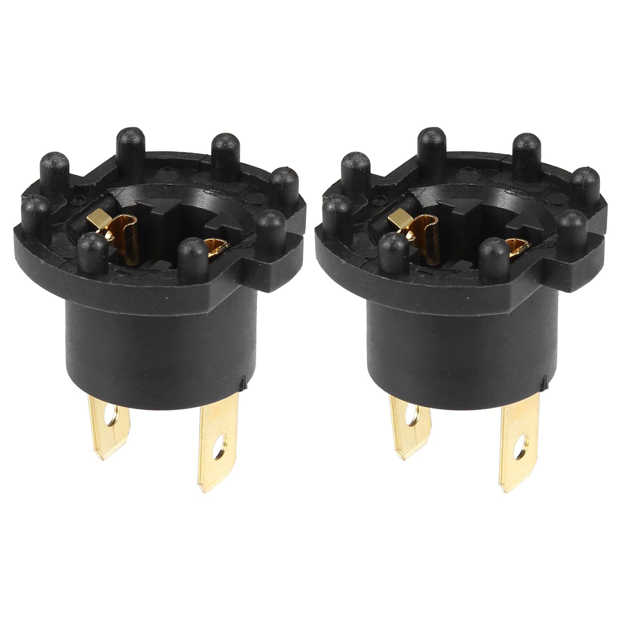 A ABSOPRO Headlight Bulb Socket Light Socket Lamp Socket Car чёрный