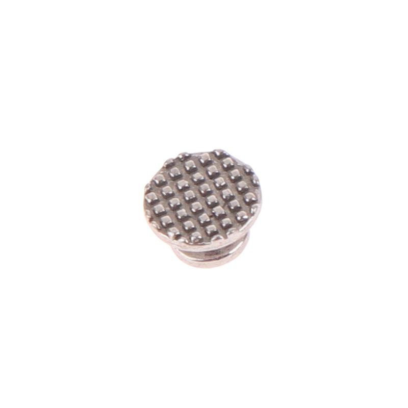 10Pcs Dental Orthodontic Lingual Buttons For Bondable Metal Round Mesh Base Button Monoblock Dentist Ortho Materials