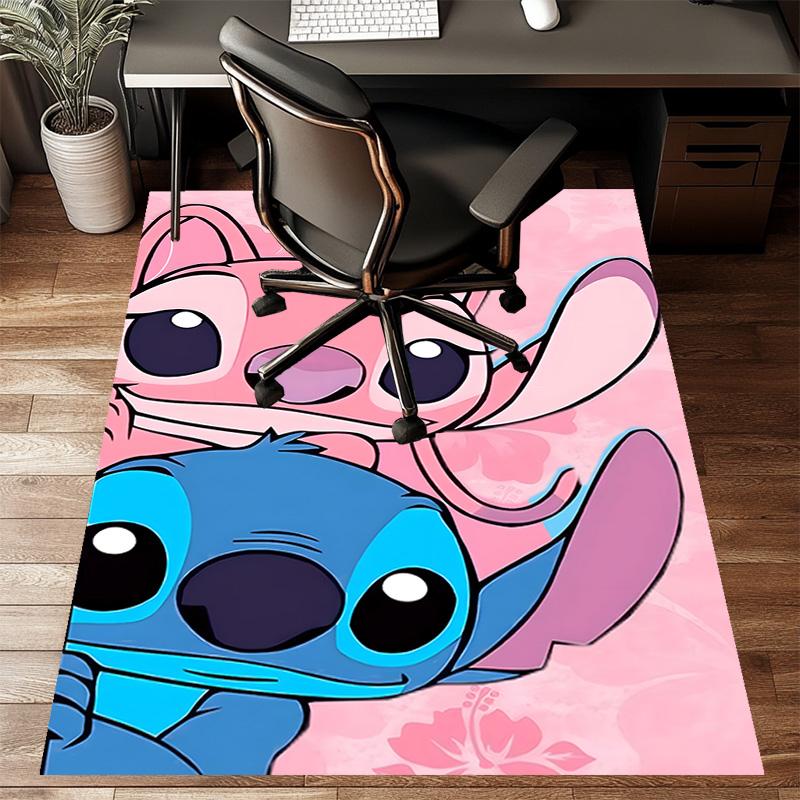1pc S-Stitch Design Printed Area Rug Carpet for Bedroom Living Room Home Decor Rugs Mat Non Slip Mat Rug for Bedside