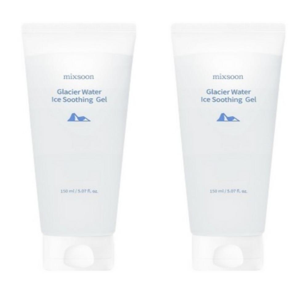 Mixsoon Glacier Water Ice Soothing Gel 150ml – Cooling & Hydrating Face Gel, 2pcs