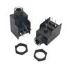 6.35mm 7Pin Female Sound Connectors Two Channel Design For Clear Signal Transfer