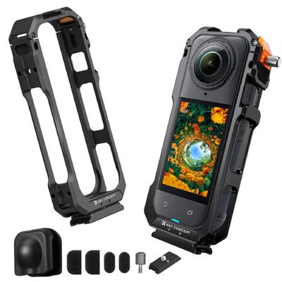 CONCEPT Cage Kit for Insta360 Protective Aluminum Alloy K&F X5, Frame,