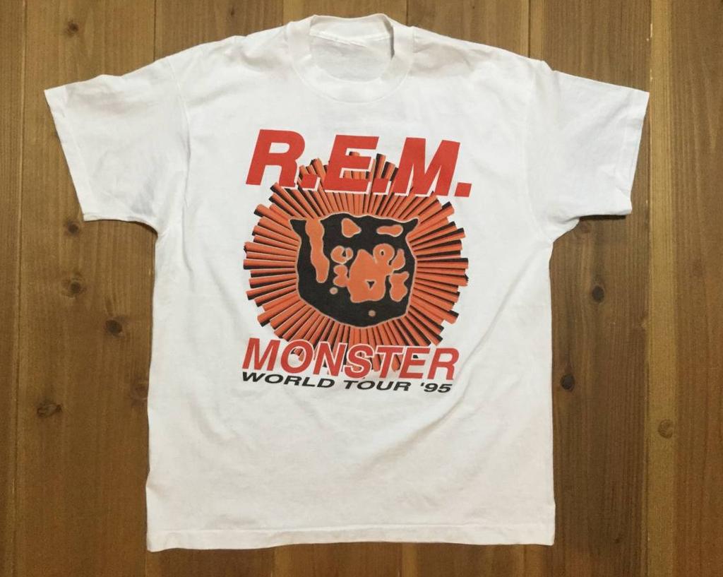 Vtg REM Band World Tour 95 Cotton White Full Size Unisex Shirt CM176