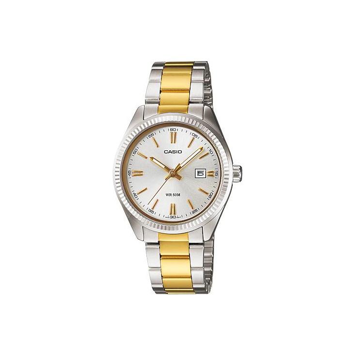 CASIO G Shock LTP 1302SG 7AV LTP-1302SG-7AV Silver Watch Case