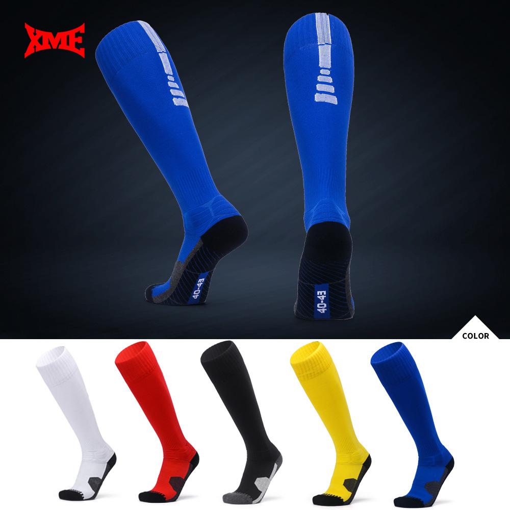 New Adult Long Tube Knee Elite Compression Football Socks Group Buying Game Sports Training Socks