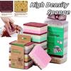 5/10PCS Multi-functional Dishwashing Cloth High Density Pot Rust Scouring New Clean Rub  Household