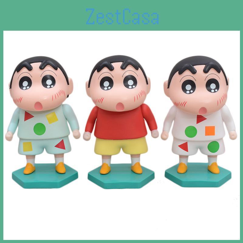 Pvc Crayon Shinchan Model Ornament With Pajama Design For Daily Kids Gift