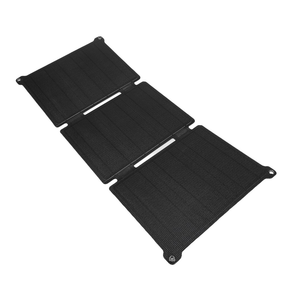 Solar Charger Foldable 30W Fast Charging ETFE Monocrystalline Silicone Solar Panel Charger for Outdoor
