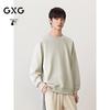 GXG Men's Round Neck Long Sleeve Sweatshirt with Back Graphic