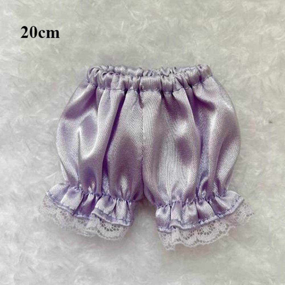 DIY Accessories Shiny Shorts Clothes Casual Wears Lace Leggings Pants  15/20cm Cotton Doll