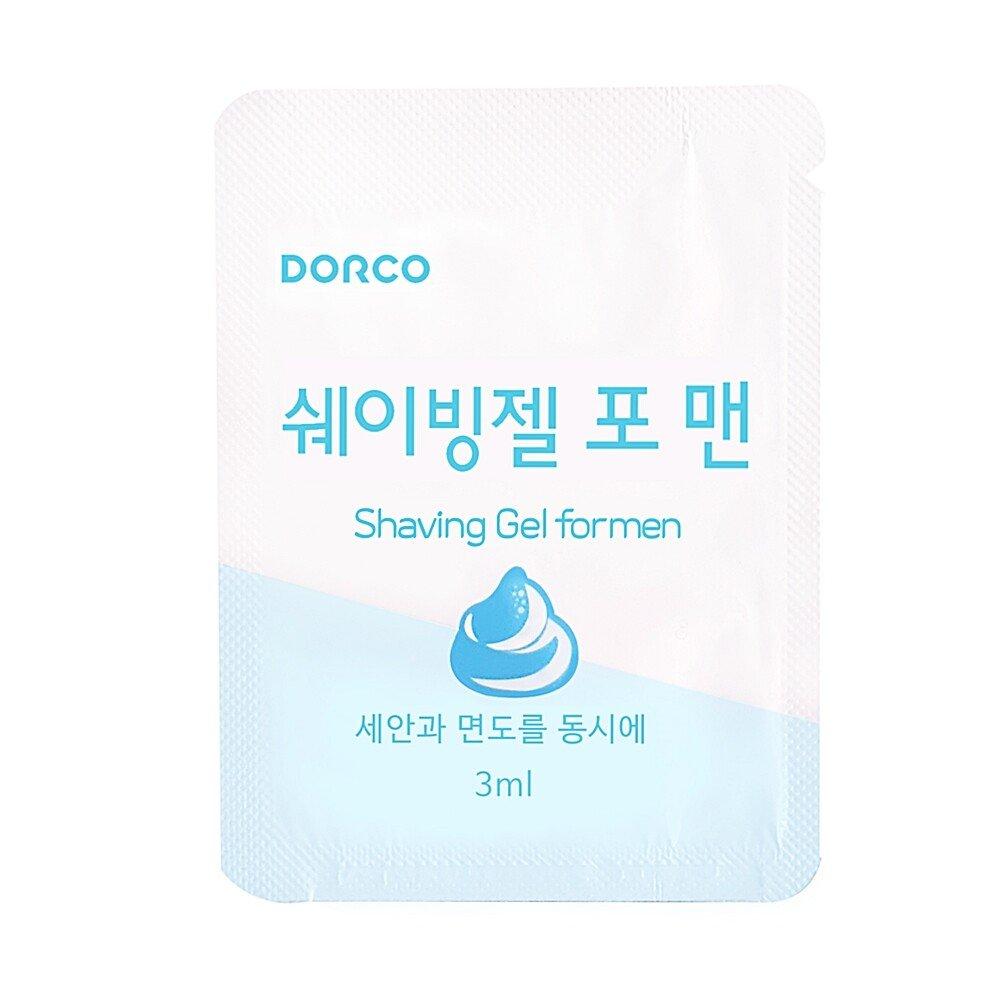 

Dorco Disposable Moisturizing Shaving Gel 3ml x100