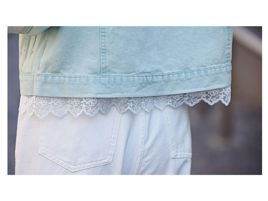 Spring 2025 Women's Versatile Short Denim Jacket: HJ2525
