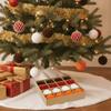 Multi Texture Velvet Christmas Balls Assorted Colors Shatterproof Plastic Multi Texture Baubles Matte Suede Ribbed Pattern