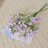 6Pcs 42CM Artificial Babysbreath 3 Fork Realistic Fake Flower Home