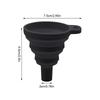 Embudo de motor de coche Universal de silicona embudo para líquidos lavadora cambio de fluido plegable portátil Auto motor aceite gasolina cambio embudo