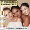 White Rice Peel Shot Ampoule-Deeply Hydrates And Soothes Dry Or Irritated Skin-Suitable For All Skin Types, 30ml