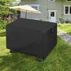 Outdoor Grill Cart Cover Grill Cart Dust Cover For BBQ Oxford Fabric Cloth Waterproof Protector With Handles For Lawn Barbecue