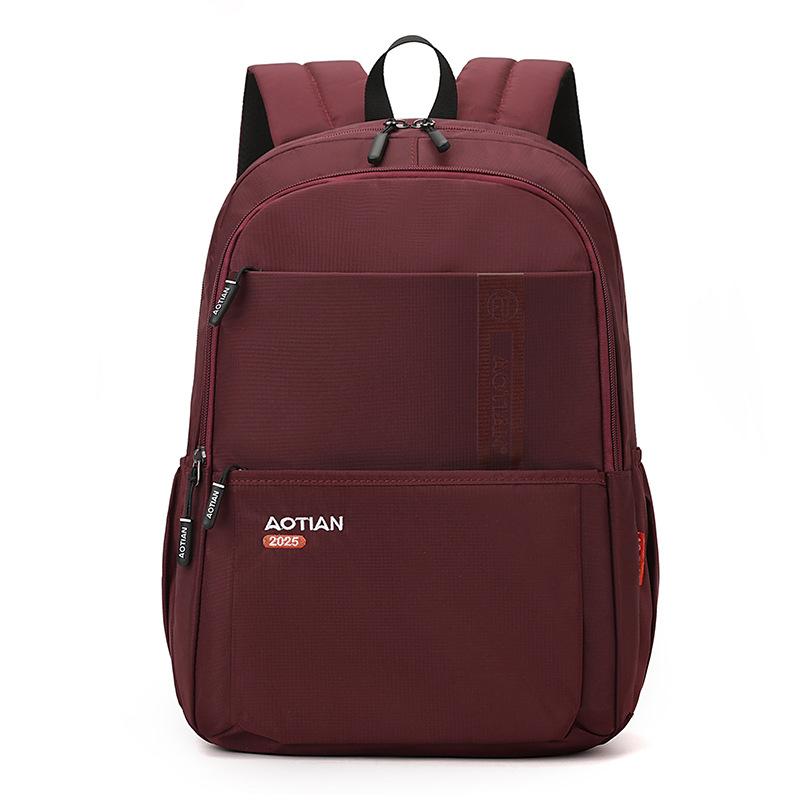 Unisex Large Capacity Backpack Lightweight Wear-resistant Oxford Travel Bag