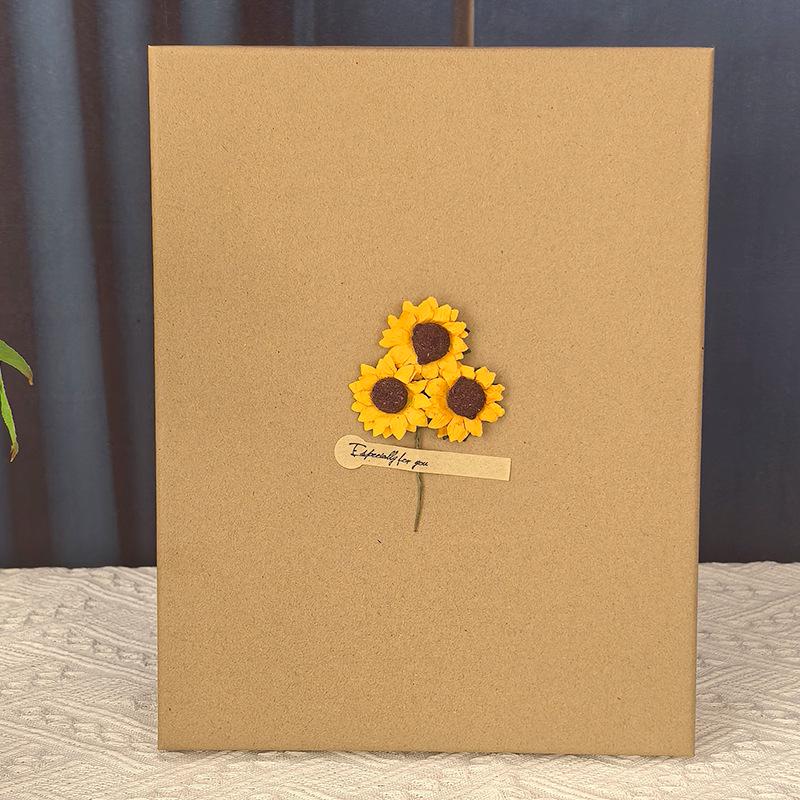 Kraft Paper Gift Box: Customizable Large Birthday or Clothing Packaging