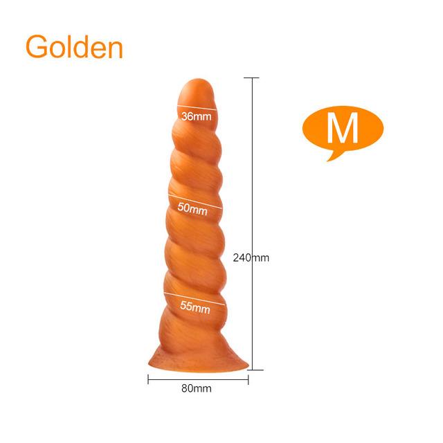 Anal Plug with Suction Cup Butt Plug Realistic Dildo Soft Liquid Silicone Vaginal Prostate Massage Stimulation for Men and Women