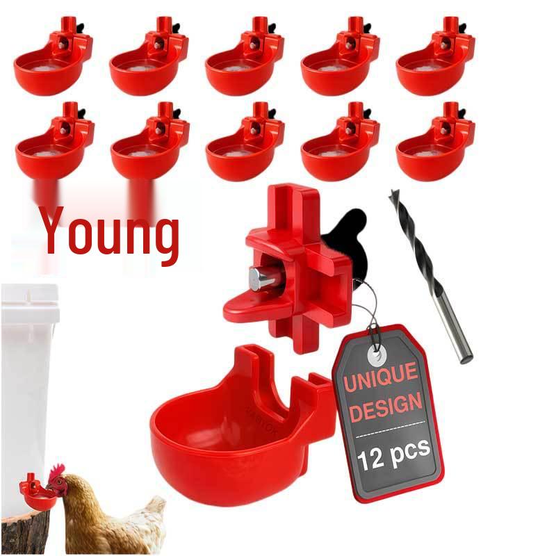 

Automatic No-Leak Poultry Drinking Bowl for Chickens