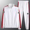 Nero Bianco Blu Verde Rosso Uomo Tuta Casual Joggers Con Cappuccio Abbigliamento Sportivo Giacche e Pantaloni Due Pezzi Set Hip Hop Corsa Tuta Sportiva