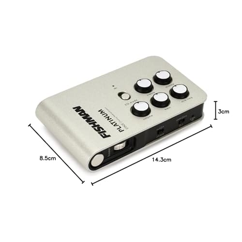 FISHMAN Outboard Preamps Platinum Stage Preamp PLT301 Platinum Stage