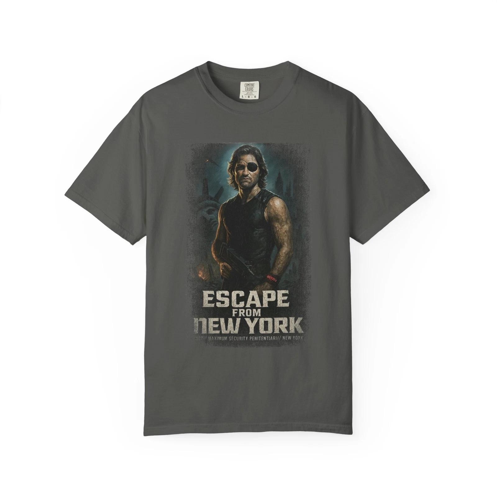 Escape From New York Shirt Snake Plissken Kurt Russell 80s Movie Tee 4XL