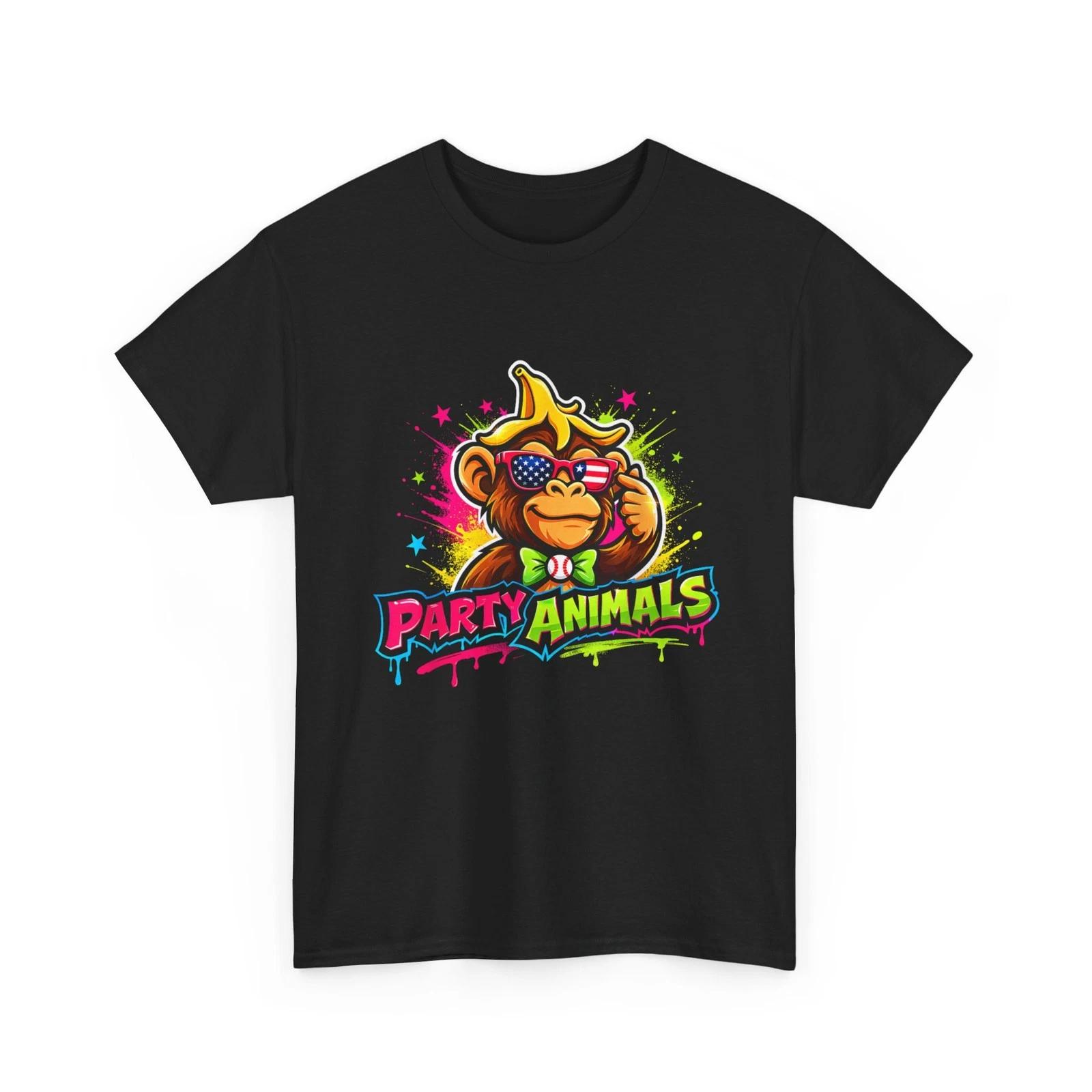 Party Animals Baseball T-Shirt M