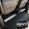 For Kia PV5 2025-2026 LHD/RHD Stainless Steel 5-Seat Rear Foot Pedal Anti-Kick Guard Cover Protector Interior Decor Accessories