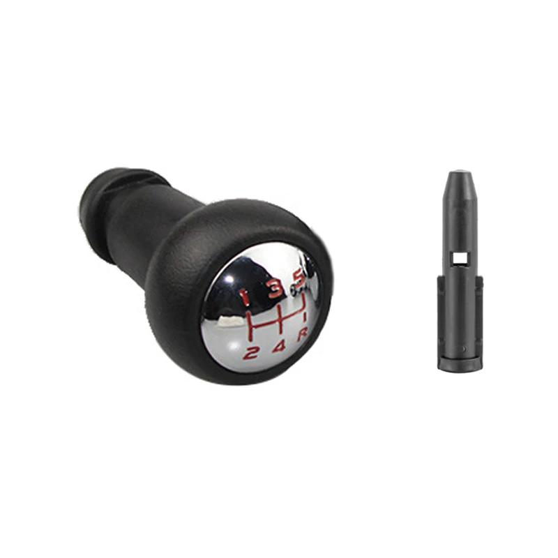 5-Speed Gear Shift Knob for Peugeot 307/207/206 & Citroen - Car Transmission Shifter Handle Durable Auto Gear Lever Accessories