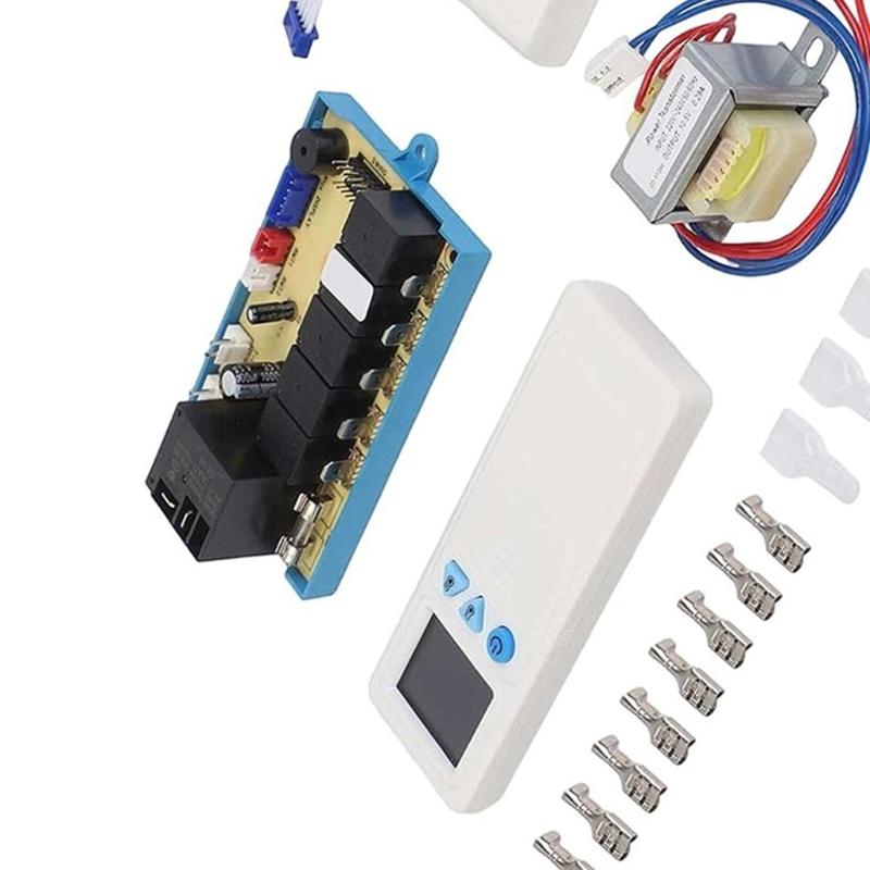 Intelligent Temperature Regulator QD-U08C Plastic Control Board for Air Conditioning Unit Repair and Replacement