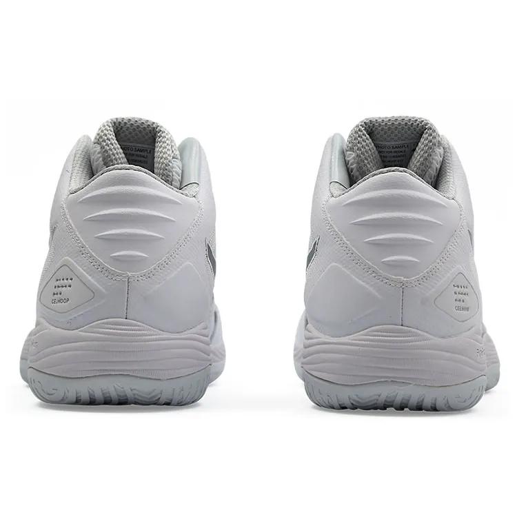 Asics Gelhoop V13 2E Wide 'White Silver' (Unisex) White / Pure Silver Basketball Shoes 1063A033 100