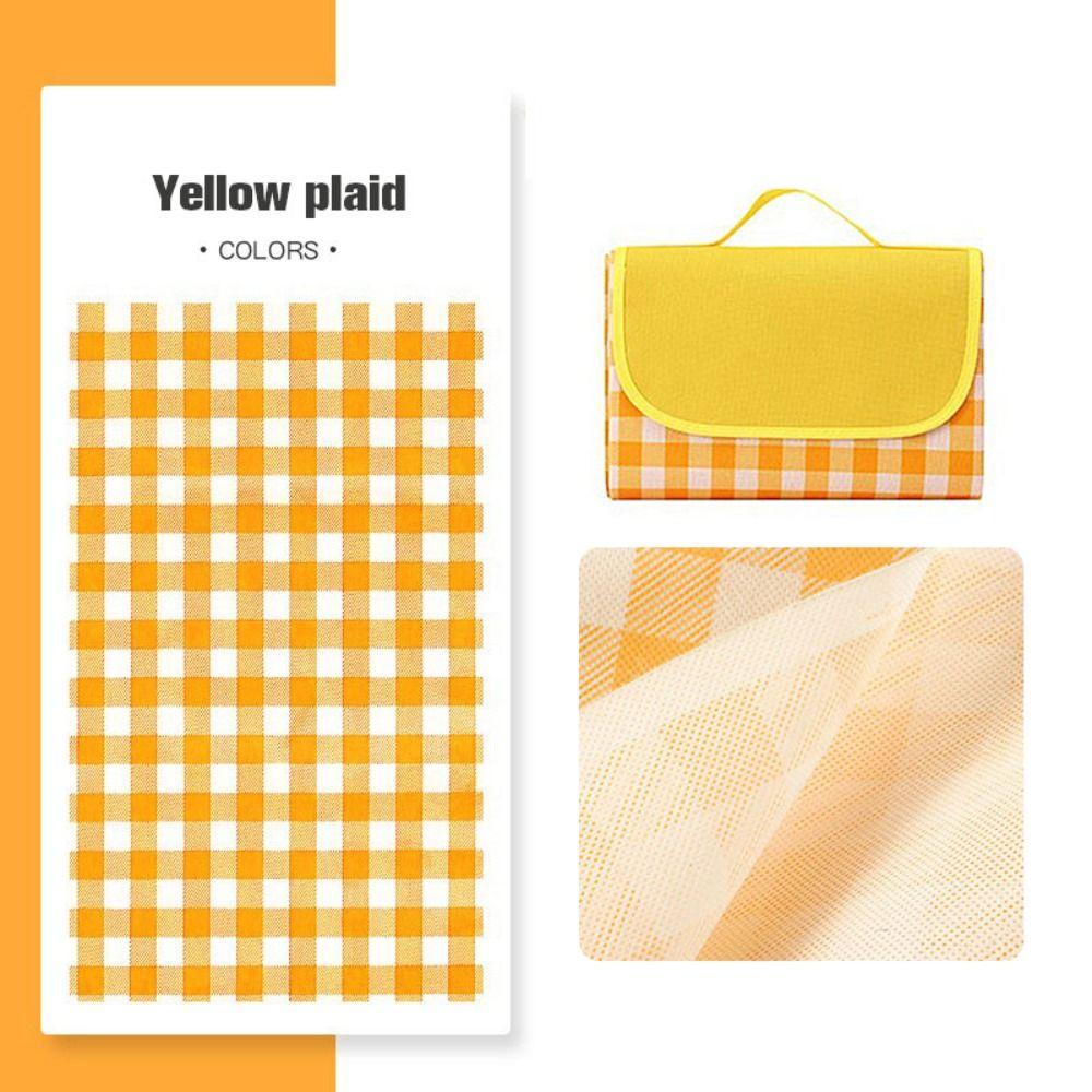 Foldable Picnic Mat Waterproof Camping Blanket Non-woven Fabric Beach Mat