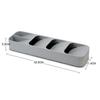 Kitchen Drawers Cutlery Compartment Storage Box Cutlery Spoon Box Tray Kitchen Storage Rack Kitchen Stainless Steel Fork Box