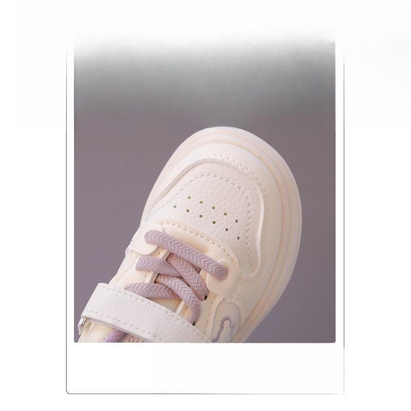 Mädchen Canvas-Schuhe Frühling und Herbst Neu Baby Schule Kleine Weiße Schuhe Jungen Sport Freizeitschuhe Rutschfeste Babyschuhe