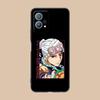 Demon Slayer Tengen Uzui Phone Case for Huawei P60 P50 P40 P30 P20 P10 P9 P8 Pro Lite Plus Black Smartphone Cover Luxury